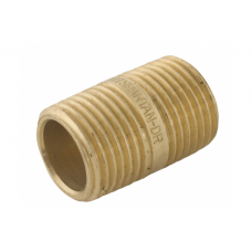 Spartan Barrel Nipple 25mm x 50mm Long Brass DR - NB2550